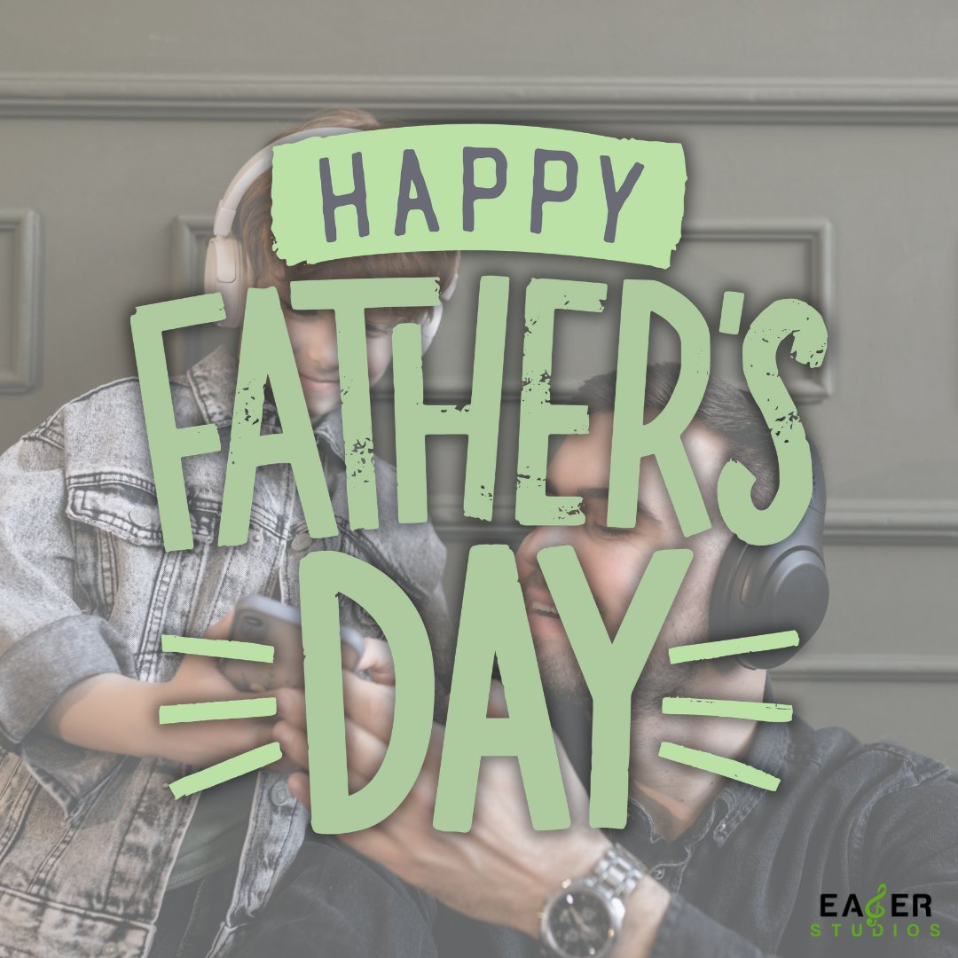 eagerstudios's tweet image. Happy Father's Day from Eager Studios! Today we celebrate all the amazing dads who support and inspire their children’s musical journeys. Your encouragement and dedication help create the next generation of talented musicians. Thank you for being their biggest fans! #musicislife
