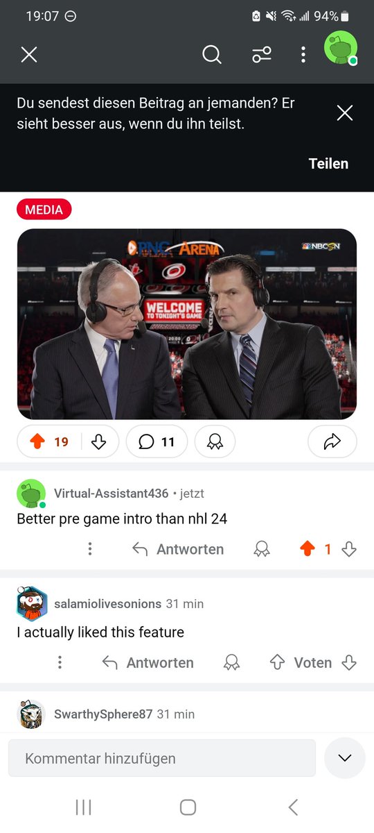 ch4655's tweet image. @pritchettdavid @TheBigWinMike @chrishaluke @TheClapperton the voices are getting louder for a better presentation for the nhl games so please do it  🙏
#NHL19  #NHL24