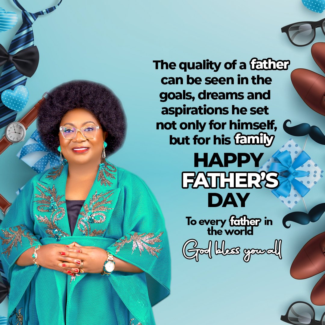 VividViewShow's tweet photo. HAPPY FATHER'S DAY TO YOU ALL.
Congratulations to all the men all around the world
WE LOVE YOU ALL
#Fathersday #ehiliz #fathersday2024 #ehilizfathersdaygreetings #mensday.
osimhen
portable
davido
george finidi
democracy day
tinubu
peter obi https://t.co/25RTYcK0E1