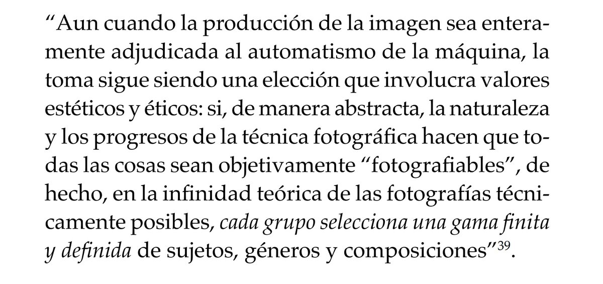 _jymu's tweet photo. La racionalización de lo fotografiable se encuentra inserto en un complejo entramado en donde a partir del habitus, las infinitas posibilidades fotografiables adquiere reducción finita (Bourdieu. Sobre los usos sociales de la fotografía) https://t.co/NONLbI1KBH