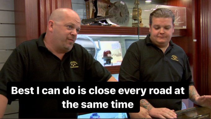 LarrySchweikart's tweet photo. Road work in the Midwest  explained: https://t.co/ghAqcdvEw5