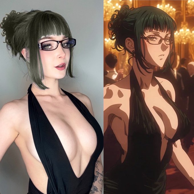 Maki from jujutsu kaisen 😳 https://t.co/Jv2w9YOEpk