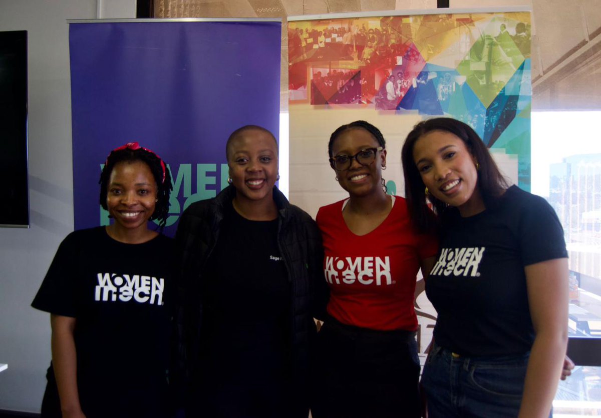 WomenInTech_SA's tweet photo. Women in Tech SA's #YouthDay program "Past Paths, Present Journeys, and Future Dreams" brought together young girls from Melisizwe Project for heartfelt discussions, educational games, and career insights in STEM.
#youthmonth
#WITSA https://t.co/sDKWxrqiDh