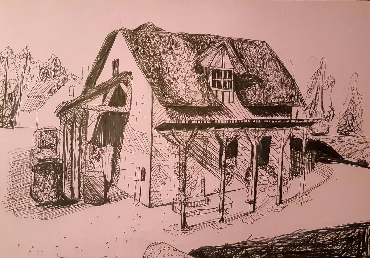 A drawing made back in 2021