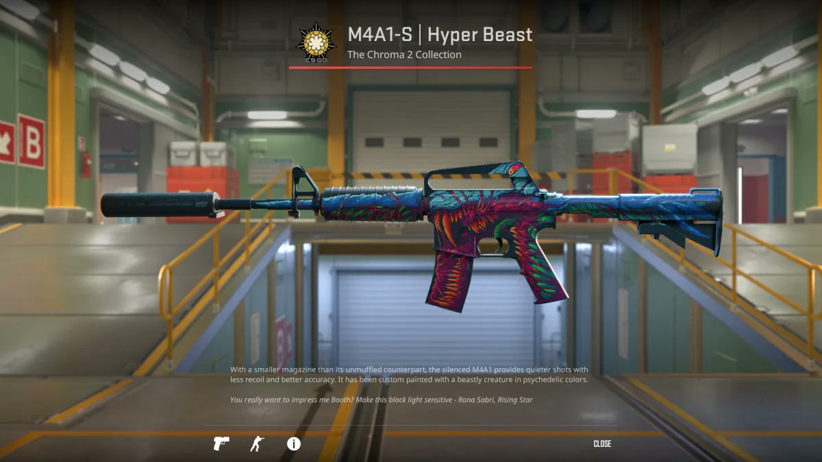 🎁M4A1-S | Hyper Beast ($30)

✅To Enter

✅Follow me &amp; <a href="/chickendotgg/">Chicken.GG</a>
✅Retweet 🧡Like
✅join discord and post proof below discord.gg/chickengg

⏰Ends in 7 days!
#CSGO #CSGOGiveaway #Giveaways