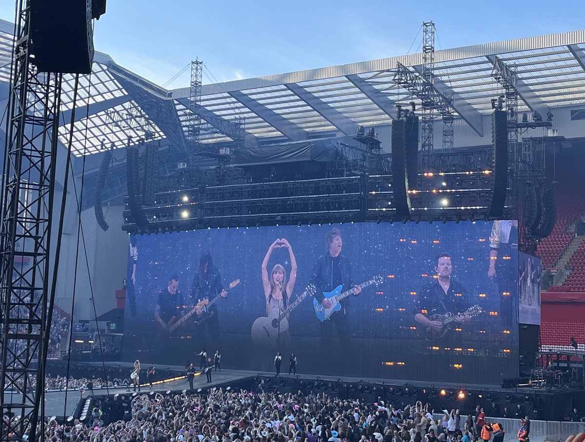 NUSA’s in its Swiftie Era! Can’t wait to talk about how incredible <a href="/taylorswift13/">Taylor Swift</a> was with everyone at #AmazingNUSA #LiverpoolTSTheErasTour