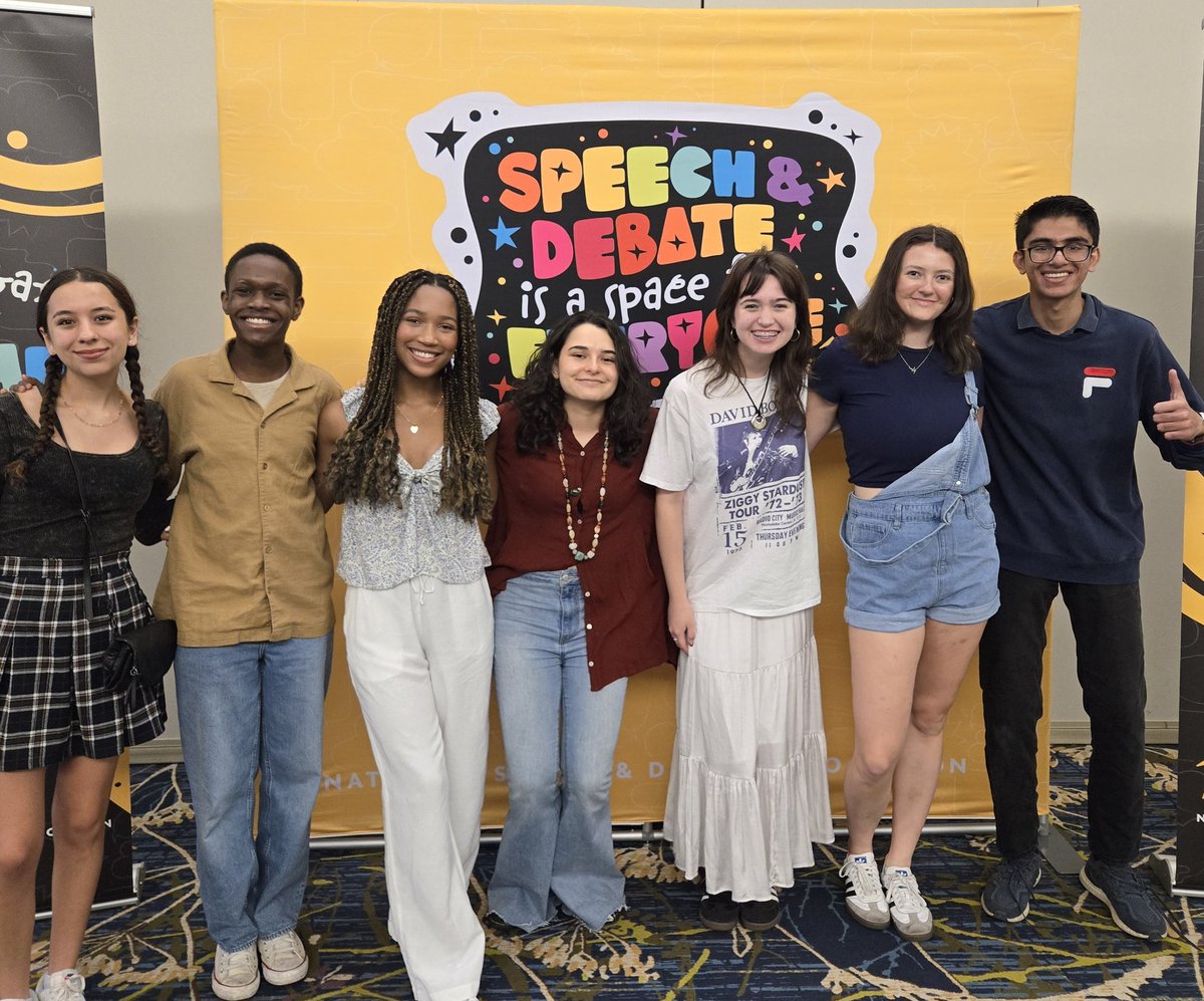 The Hawks have landed at NSDA Nationals, and look who we found - Cornelius! 

Loved visiting the Des Moines Art Center and Brass Armadillo Antique Mall and eating some amazing Ecuadorian food at Mi Patria yesterday!

<a href="/speechanddebate/">National Speech & Debate Association</a> 
<a href="/HawkNationHHS/">HawkNation Principal</a> 
<a href="/pfisd/">Pflugerville ISD</a>