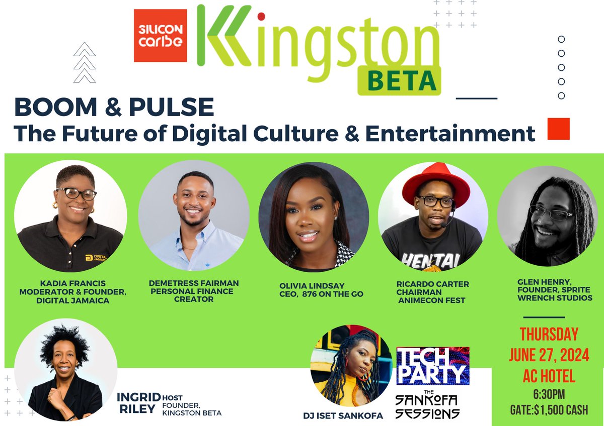 Where Are We going to be on Thursday, June 27th?
At <a href="/kingstonbeta/">Kingston BETA</a> 

For The panel. 
For The startup stage. 
For The summer tech party vibes with Sankofa Sessions DJ.

It's our last event before we take our Summer Break!
Put it in your calendar.

Don't say we didn't tell you!