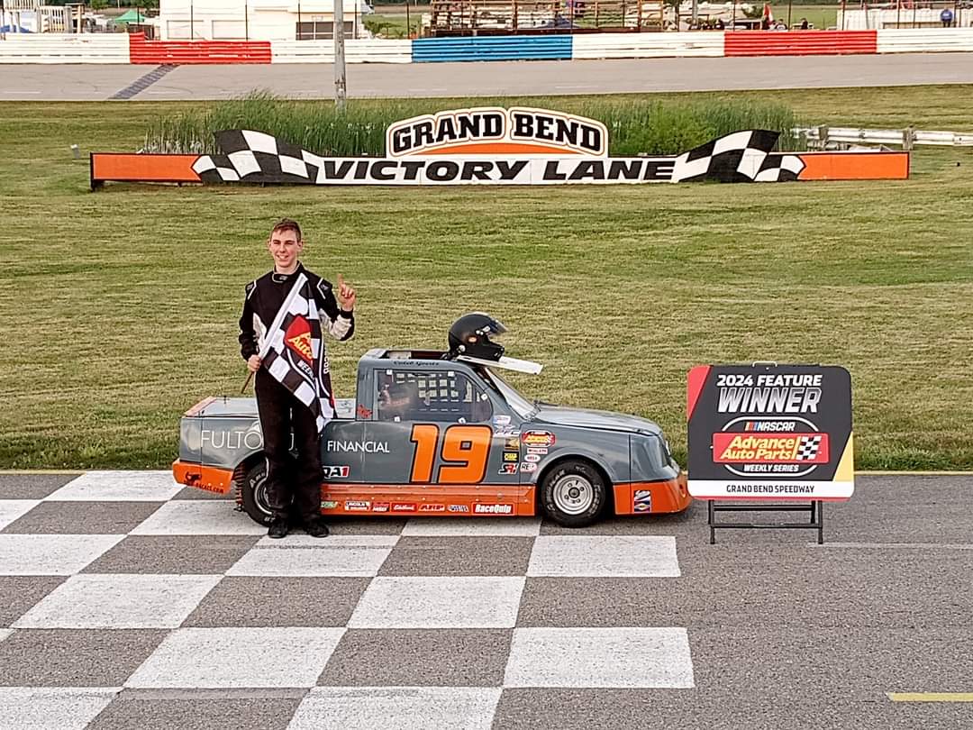 A couple of wins last night in the <a href="/NASCARRegional/">NASCAR Regional</a> series <a href="/GBSpeedway/">Grand Bend Speedway</a> for Caleb Goertz