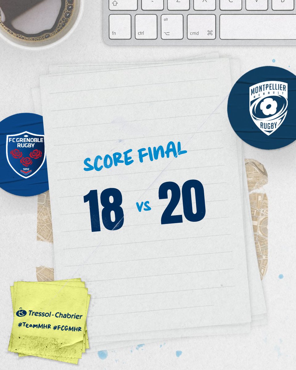 VICTOIRE ! 

Le Cistes résiste à tout ! 

Au bout du bout nos Cistes se maintiennent en TOP 14 face à une valeureuse équipe grenobloise ! 

#TeamMHR #FCGMHR #TOP14