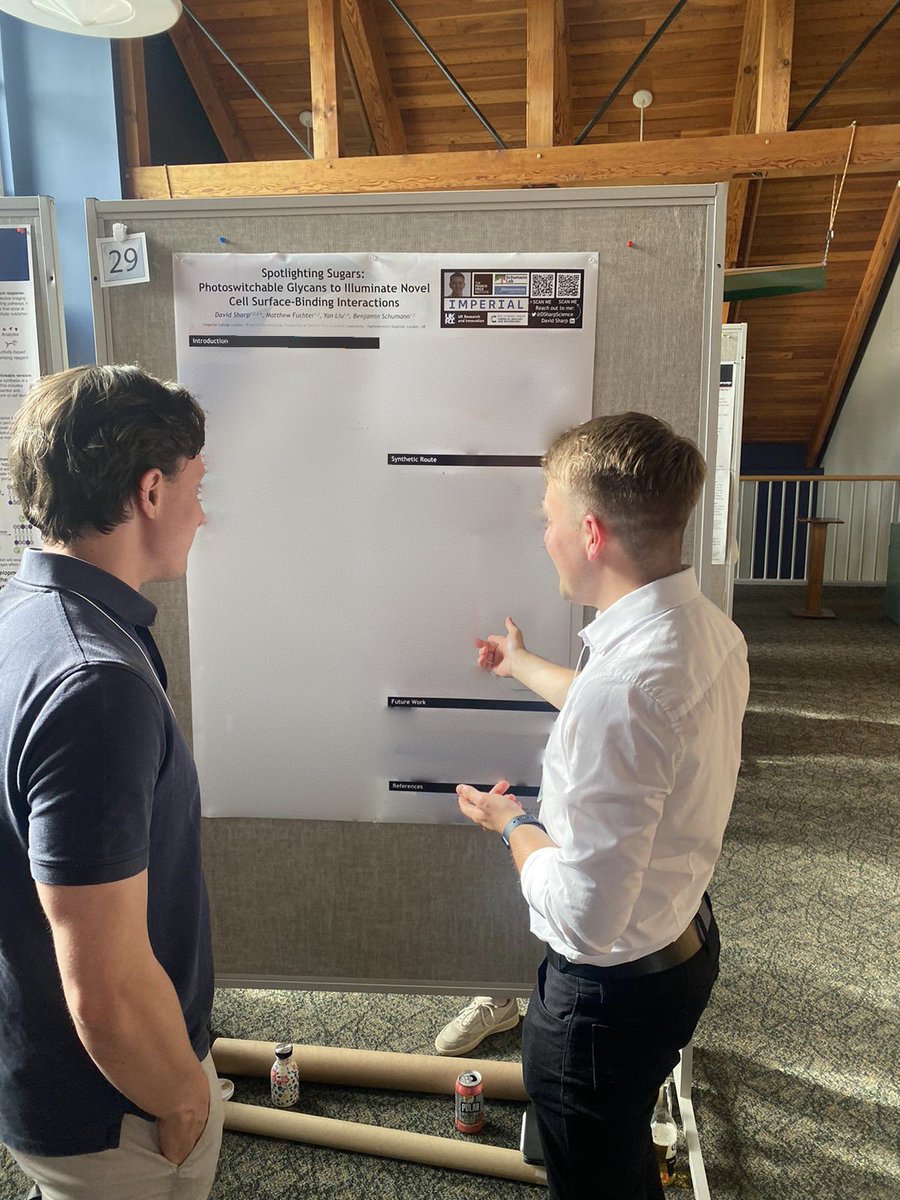 DSharpScience's tweet image. This week, I’ve had the pleasure of sharing my PhD project work from @DrGlycoBen &amp;amp; @FuchterMatt labs, @GordonConf #Bioorganic 2024. Great science, amazing speakers &amp;amp; friends made from far and wide! A huge thanks to @RSC_CBBG for awarding me a travel bursary to attend! #glycotime