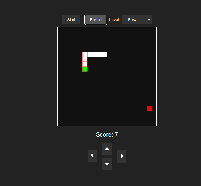 kaushikharsh244's tweet photo. 🐍 Just finished working on my latest project: a classic Snake game! 🎮 Feeling nostalgic? Try it out and beat my high score of 7! 😄 #GameDev #IndieDev #SnakeGame
⬇️⬇️⬇️⬇️⬇️
link :- https://t.co/I1zIAKzy9f https://t.co/0ok2uI5jsV