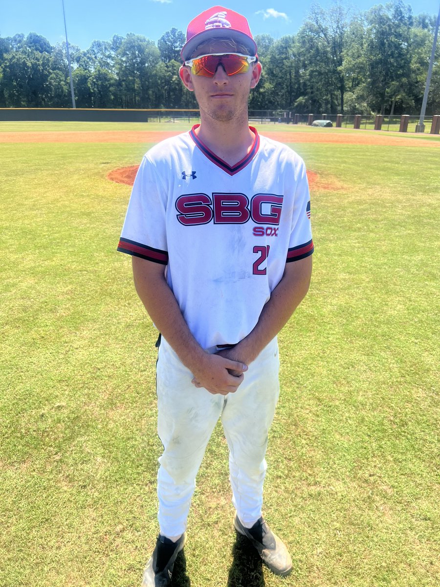2DsportsMS's tweet image. ⭐️Player of the Game⭐️

#22 Kolby Stringer (@kolbystringer) 
SBG Sox 26 Nationals 

|2026| MS
 #2DHitting #uncommitted #2D2026