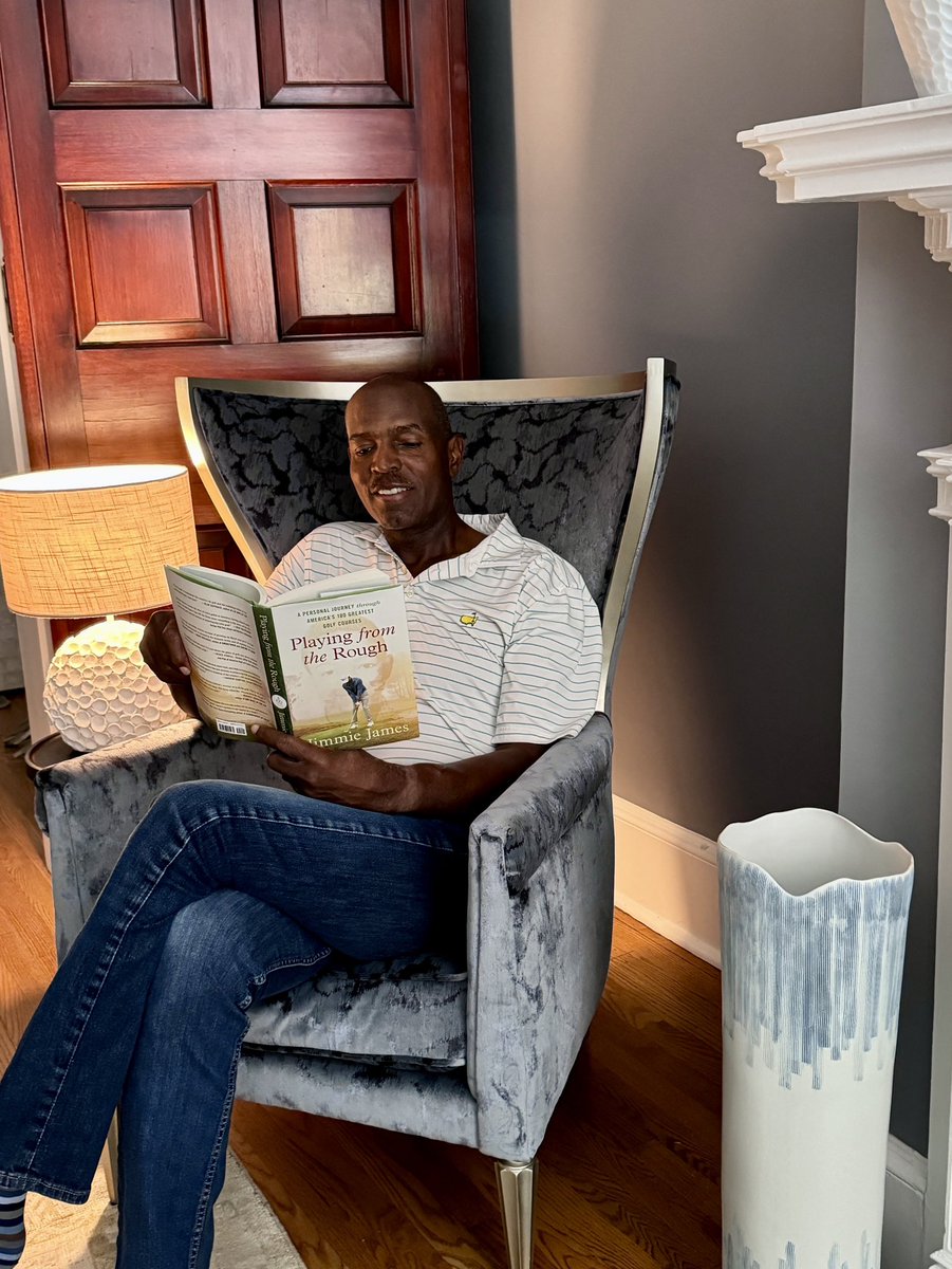 Happy Father’s Day. I hope you find yourself in your favorite chair today reading #PlayingfromtheRough and being thankful for my gift to you, “Honey, I don’t play nearly as much golf as this guy!”