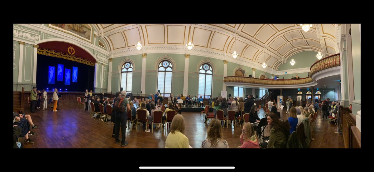 Mark Donnelly (@celtergeist12) on Twitter photo Brilliant to see so many artists filling St Columb’s Hall with noise today with Sirenscircus, a tribute to John Cage’s Musicircus. I can honestly say I haven’t witnessed anything as mental since I accidentally walked into The Who’s dressing room backstage at Hyde Park in 2006! Brilliant to see so many artists filling St Columb’s Hall with noise today with Sirenscircus, a tribute to John Cage’s Musicircus. I can honestly say I haven’t witnessed anything as mental since I accidentally walked into The Who’s dressing room backstage at Hyde Park in 2006!