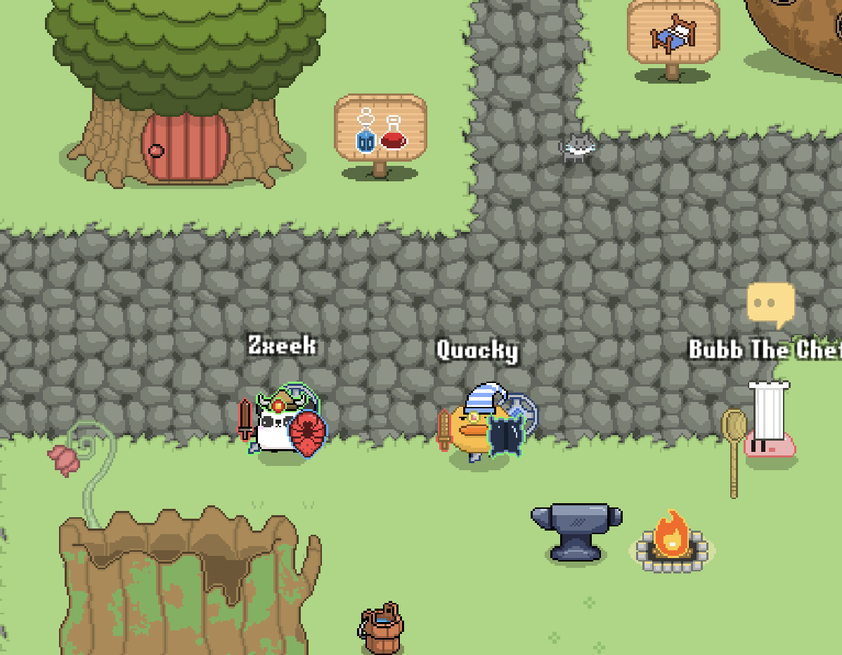 _skullbox's tweet image. Oooh look at that shield! #pixelart #mmo