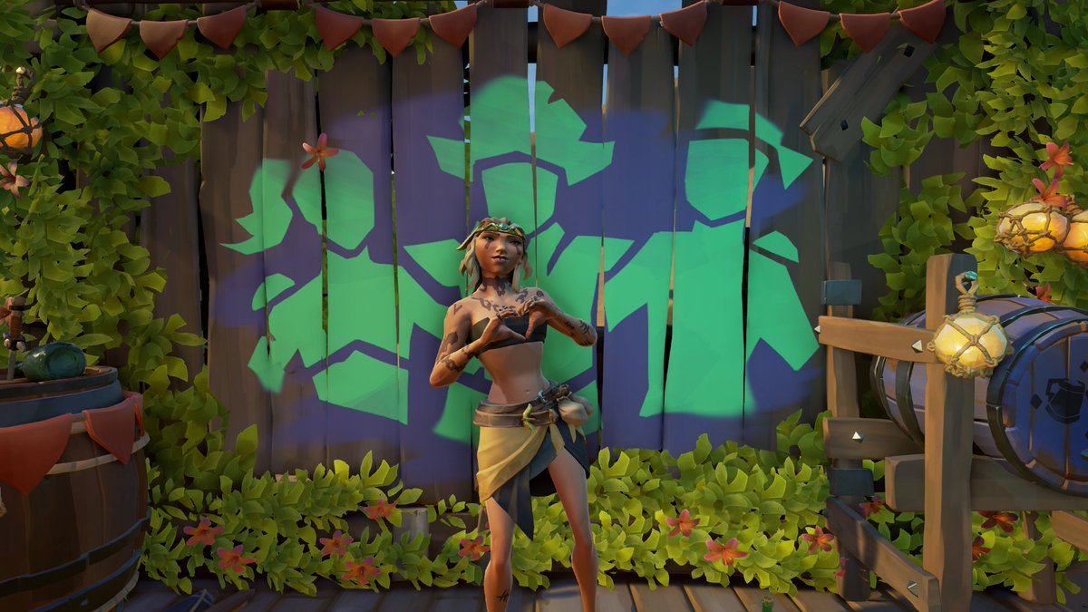 Good luck to all you pirates going to pop-up plunder today! 🖤

#BeMorePirate <a href="/SeaOfThieves/">Sea of Thieves</a> #SeaOfThievesCommunityWeekend