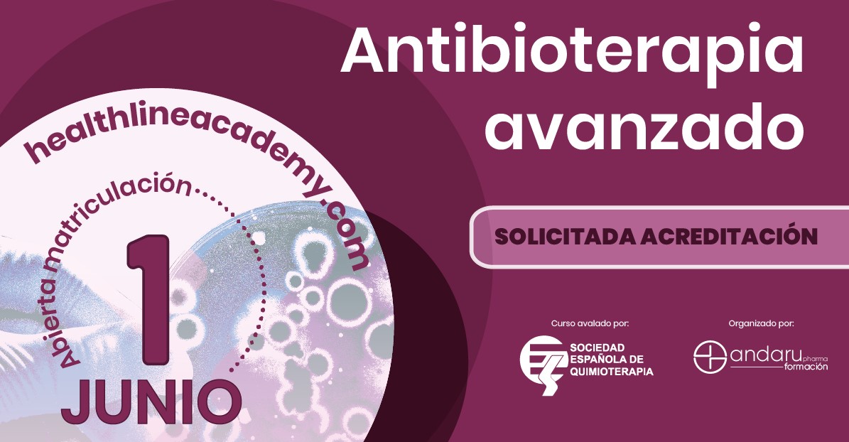 Abierta la matriculación del curso de Antibioterapia Avanzado healthlineacademy.com/curso/antibiot…