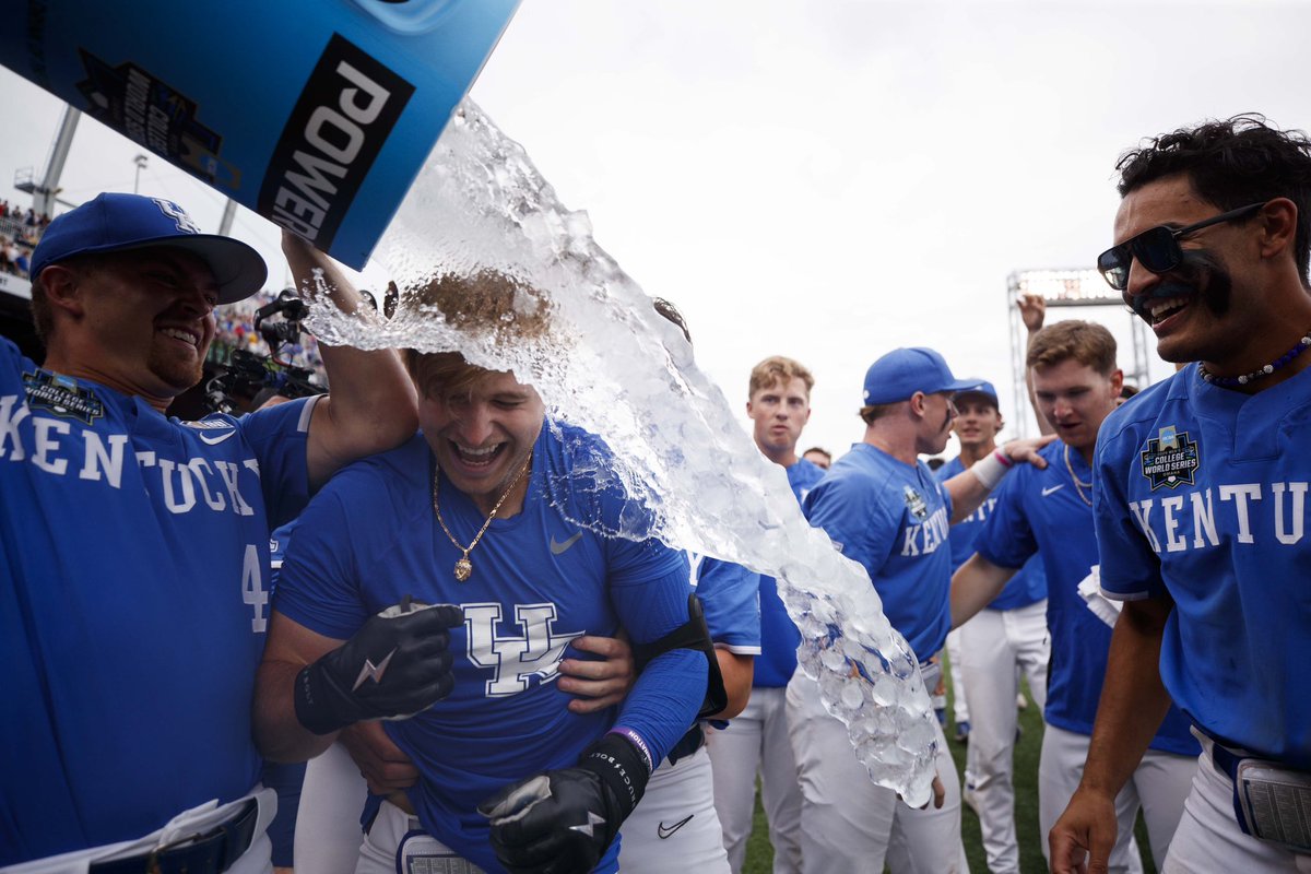 UKBaseball's tweet photo. Etched in Kentucky Baseball history. Forever. 

#WeAreUK x #MCWS https://t.co/AW4nk2ukpB
