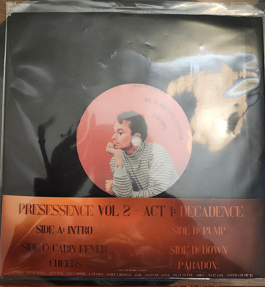 gregory_anders's tweet photo. Got my vinyl for @dominosmusic Presessence Vol 2 - Act 1 Decadence. Sounds so much better than I expected for a lathe cut! 

Thank you @dominosmusic and @onchainrecords for this fun pressing! 
Can't wait to take some time to look at the NFT's it came with! https://t.co/r3qWcXbRUN
