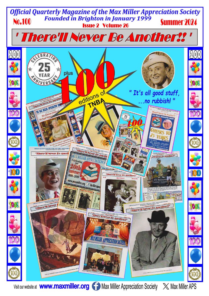 100th edition of TNBA magazine out now!!!!  Join at maxmiller.org and don't miss out!