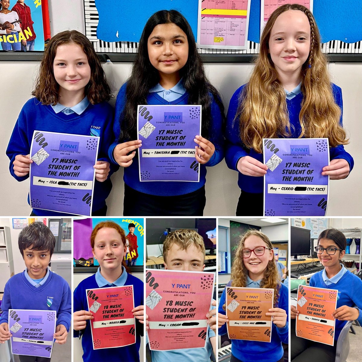 Y Pant Music (@y_pantmusic) on Twitter photo Well done to our ‘Pupils of the Month’ for May, featuring one of our very talented Year 7 vocal groups the ‘Tics Tacs’ who performed in our Disney concert 👏🏻🎶 Always so proud of our Music pupils’ efforts ❤️ <a href="/YPantSchool/">Y Pant School</a> <a href="/pant_arts/">Y Pant Performing Arts</a> Well done to our ‘Pupils of the Month’ for May, featuring one of our very talented Year 7 vocal groups the ‘Tics Tacs’ who performed in our Disney concert 👏🏻🎶 Always so proud of our Music pupils’ efforts ❤️ <a href="/YPantSchool/">Y Pant School</a> <a href="/pant_arts/">Y Pant Performing Arts</a>