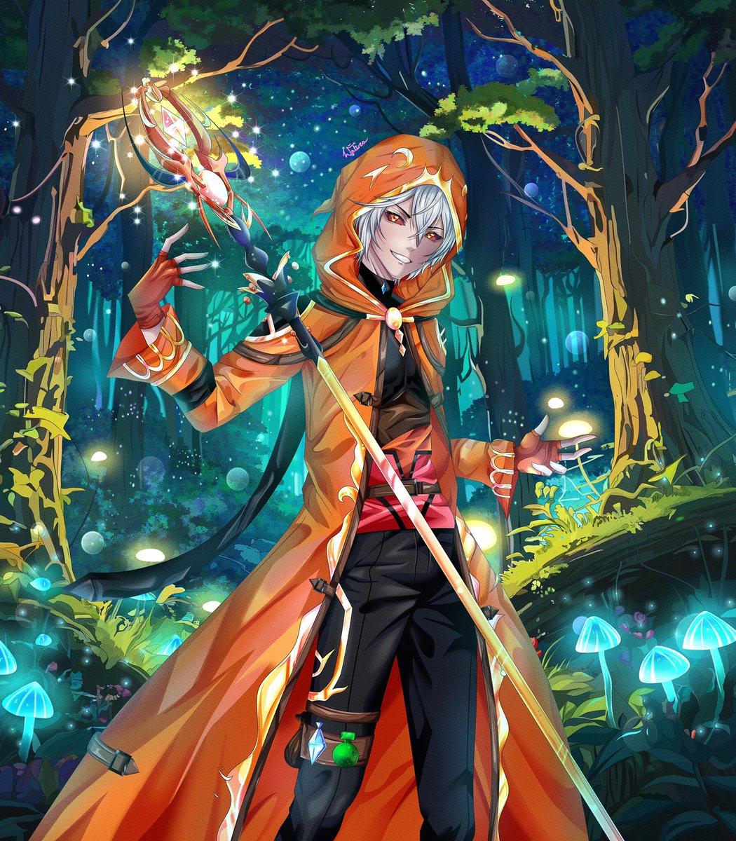 walirea_'s tweet photo. ɴᴇᴡ ᴀʀᴛ━୨✨୧
#phrixos
#anime #アニメ #illustration #design #digitalart #animeart #walirea #sylvrea #manga #character #sorceryssign #mage #adventure #sylwarina #fantasy #art #artwork #zombie #oc #メイジ #magic #sorceryssignphrixos #shonen #horror #男 #マンガ #ホラー #forest https://t.co/TZ3fR6CKgw
