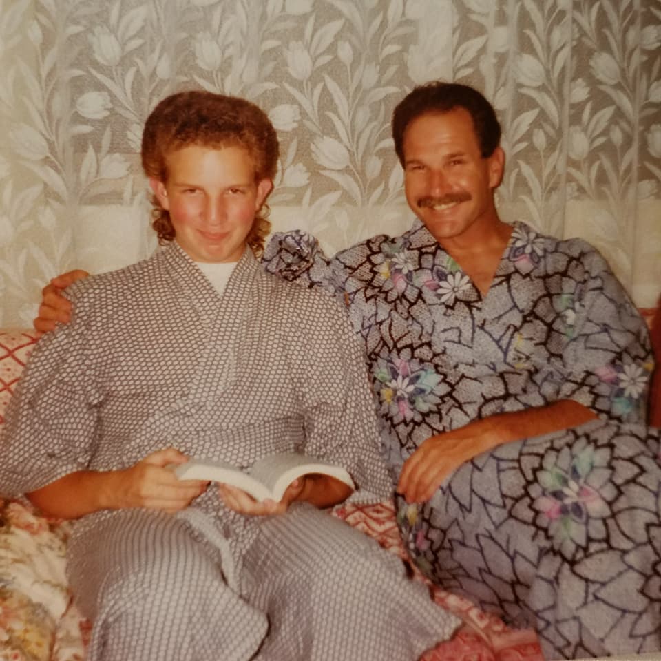 Back when dad and I both had a lot more hair. Miss that guy every day. RIP Dad Happy Fathers Day