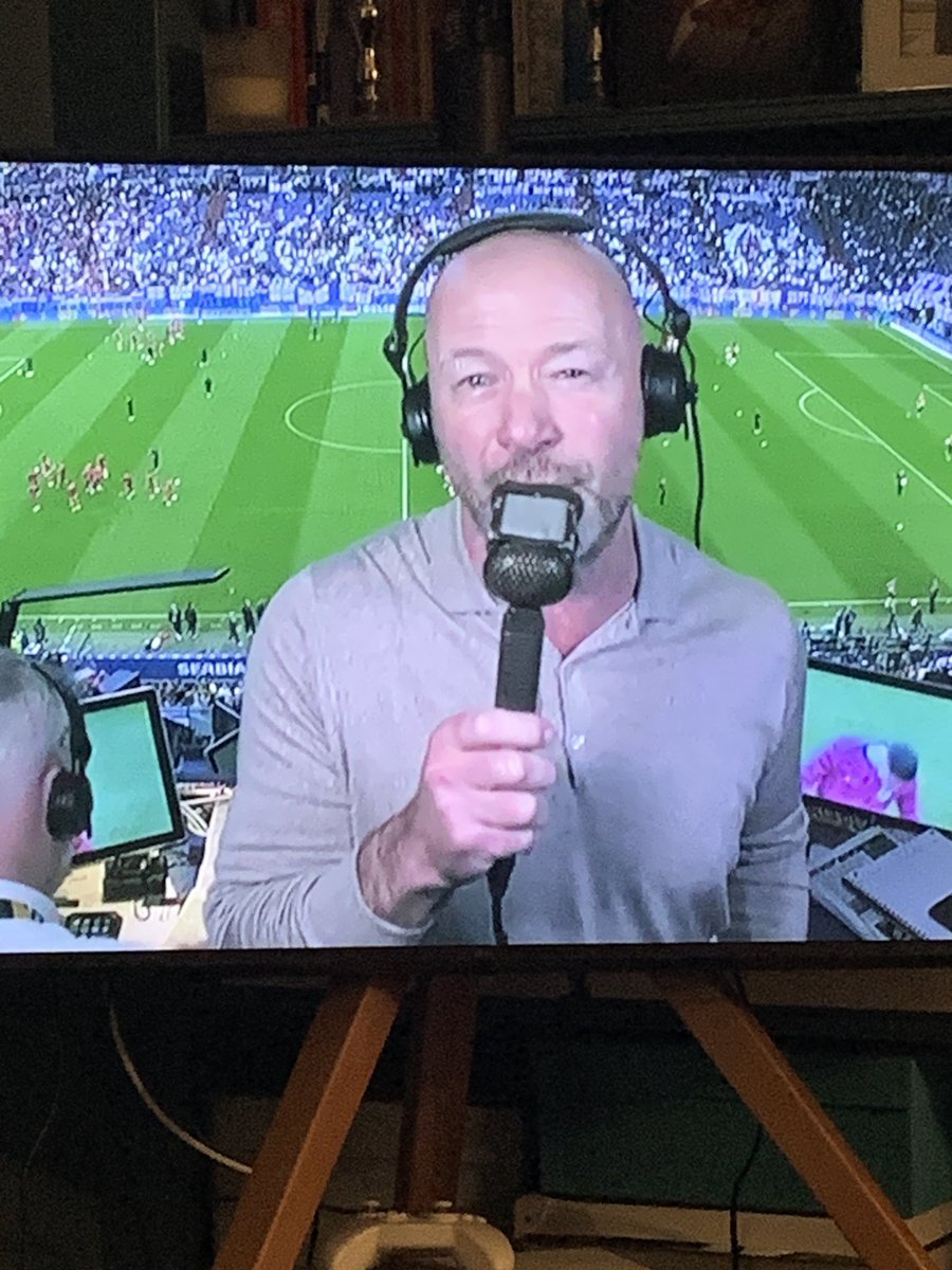 Alice Clark-Platts (@aclarkplatts) on Twitter photo Just won £6 on Slovenia v Denmark and now my true husband <a href="/alanshearer/">Alan Shearer</a> is on the tv with #englandvserbia to follow. Happy days! Just won £6 on Slovenia v Denmark and now my true husband <a href="/alanshearer/">Alan Shearer</a> is on the tv with #englandvserbia to follow. Happy days!