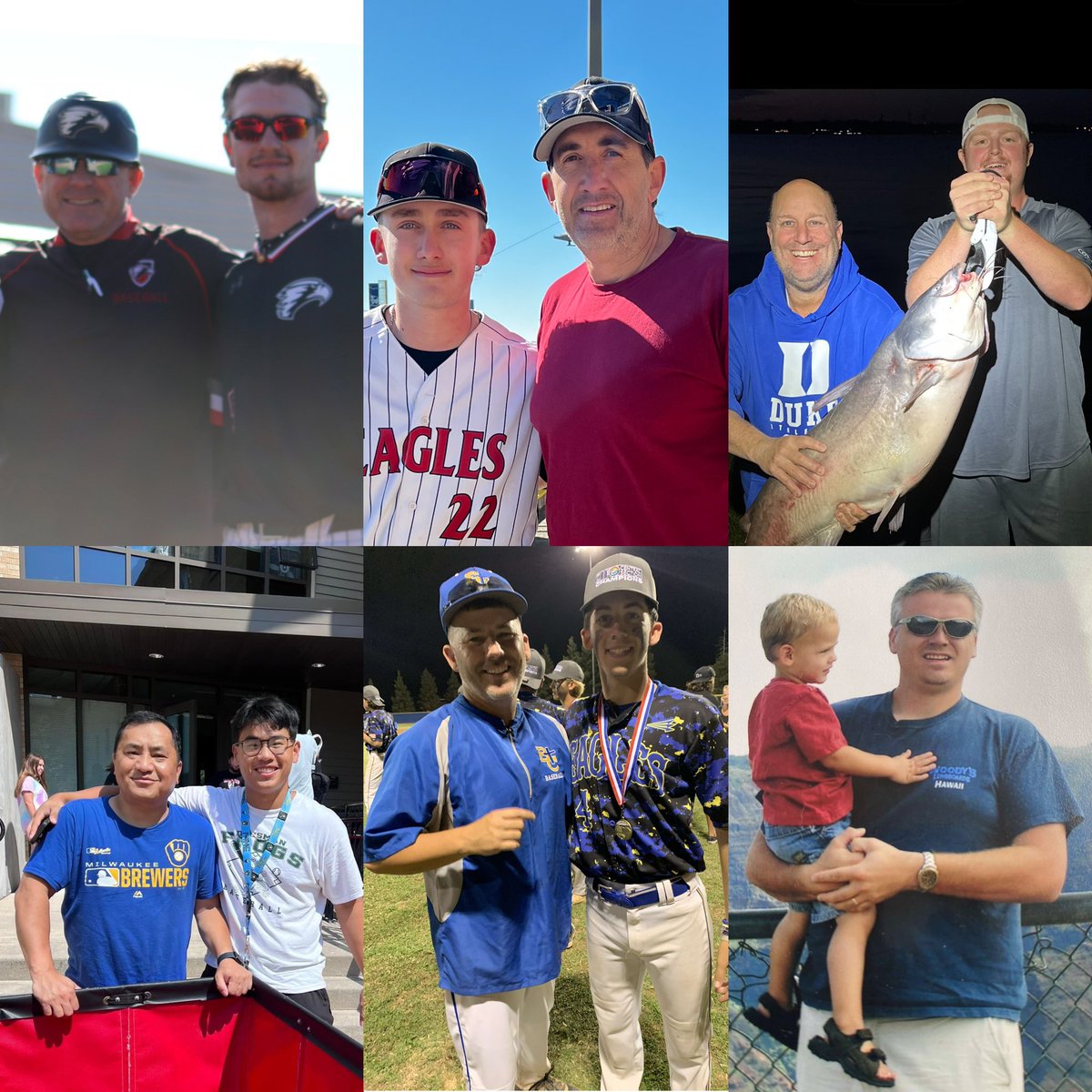 Happy Father’s Day from Eagle Baseball! #EagleUp🦅⬆ #WINToday <a href="/edgewoodeagles/">Edgewood Eagles</a>