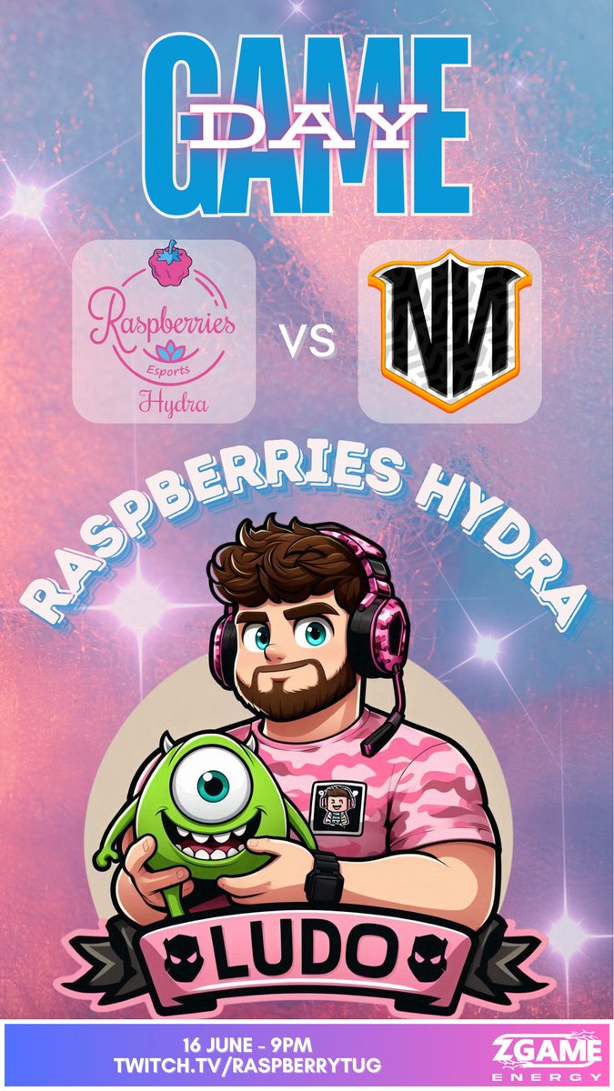 Raspberries Esports (@raspesports) on Twitter photo Raspberries Hydra v <a href="/NazgulNation/">NAZGUL NATION</a>
๐
16/6/24
โฒ๏ธ 21:00
๐บ twitch.tv/comandotug <a href="/comandotug/">RaspberryTug</a> Raspberries Hydra v <a href="/NazgulNation/">NAZGUL NATION</a>
๐
16/6/24
โฒ๏ธ 21:00
๐บ twitch.tv/comandotug <a href="/comandotug/">RaspberryTug</a>