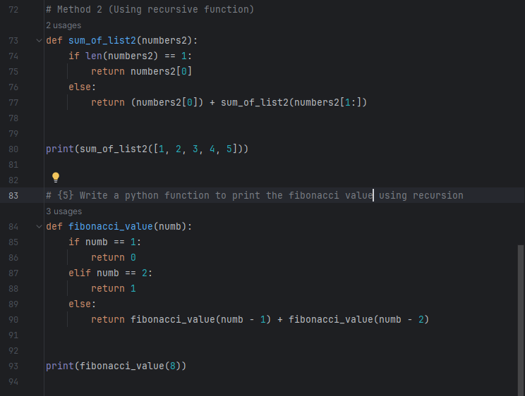 pratham_kshk's tweet photo. 🌟Day 8 of My Python Journey!🌟
Today's focus:
-Functions
-Lambda functions
-Global keyword
-Recursion
Solved some function-based questions. More updates coming soon! 🧠💻 #PythonLearning #CodingJourney #DailyProgress #LearnInPublic https://t.co/46gIN7vFrL