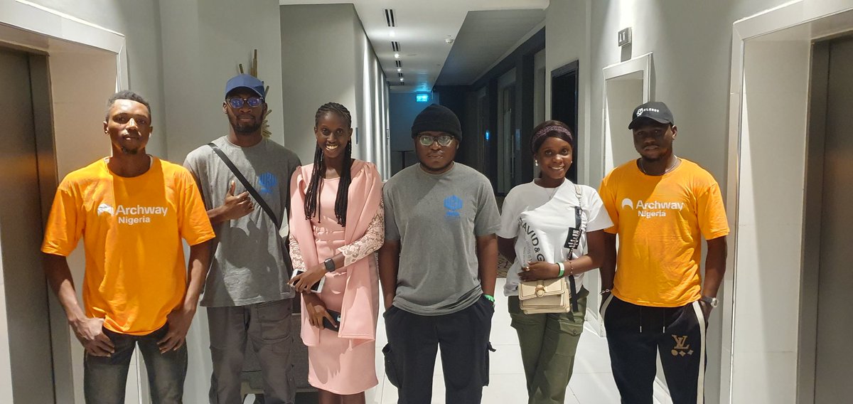 ampraisi's tweet image. Thrilled to represent Archway Network at Lagos Blockchain Week! 🚀 Exciting discussions, groundbreaking innovations, and incredible networking opportunities. The future of blockchain is here! #LagosBlockchainWeek @LagosBlockWeek #ArchwayNetwork 
@archwayHQ @ArchwayHQNG
