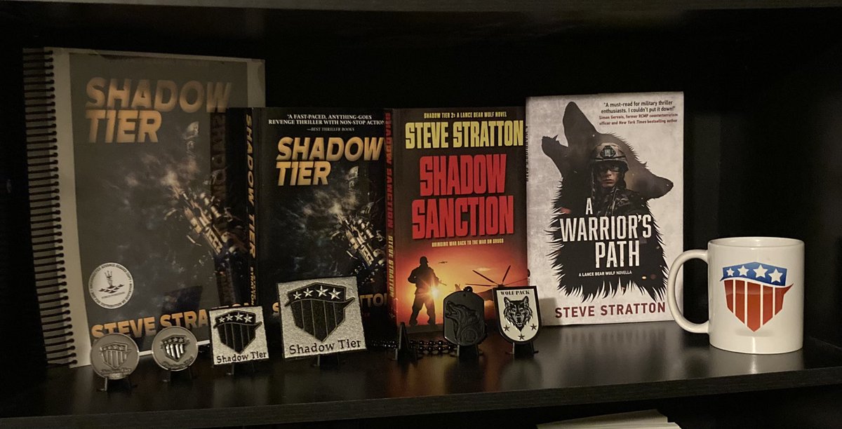 elliottmarke1's tweet photo. #AWarriorsPath looks great with the rest of them @strattonbooks @sbacknovellas https://t.co/Z66cIwREtF