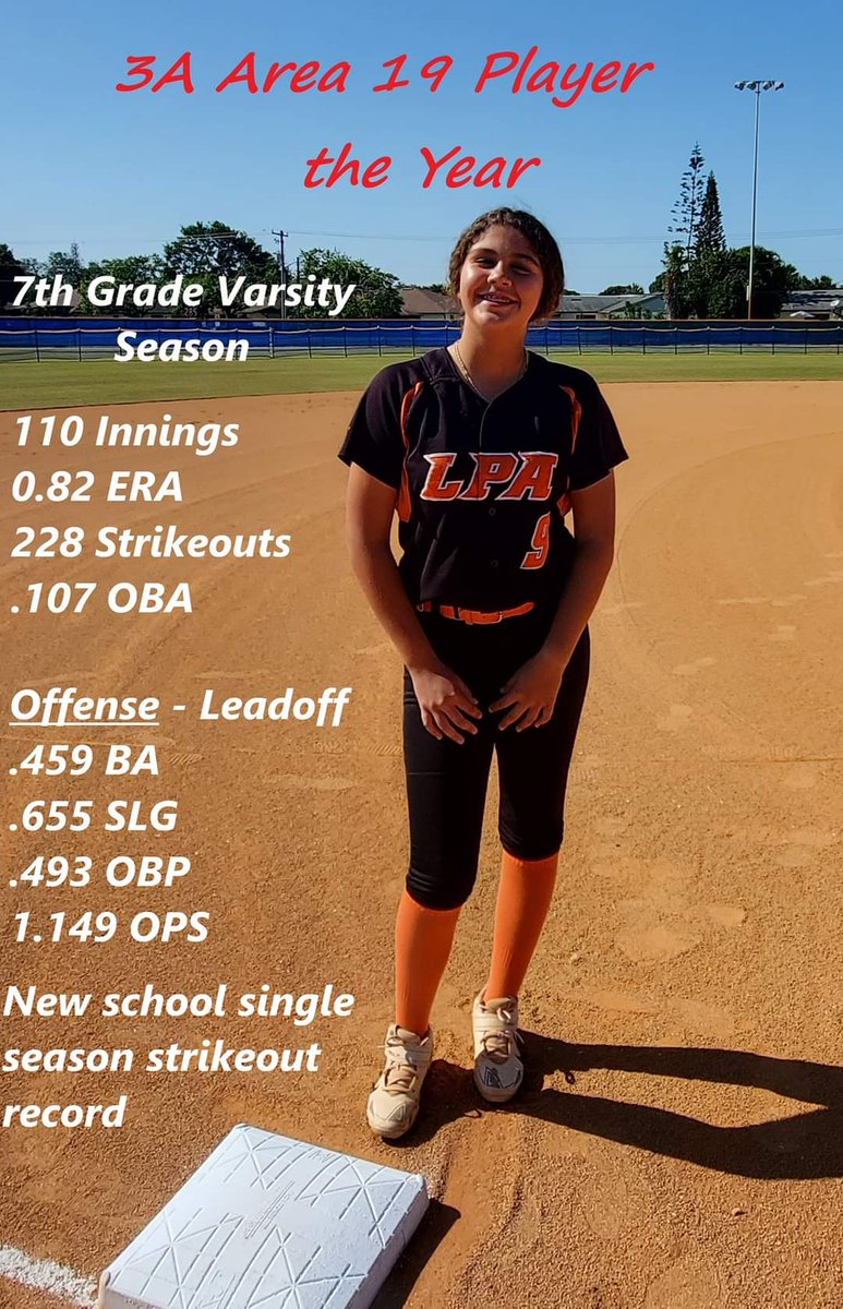 makaylamegnauth's tweet photo. My 2023-2024 High School Varsity softball season as a 7th grader has come to an end. I had an amazing season growing, playing and building memories with my teammates and coaches. Grateful to be District Champions #MakAttack #LincolnParkAcademy https://t.co/PZlM6KGCkQ
