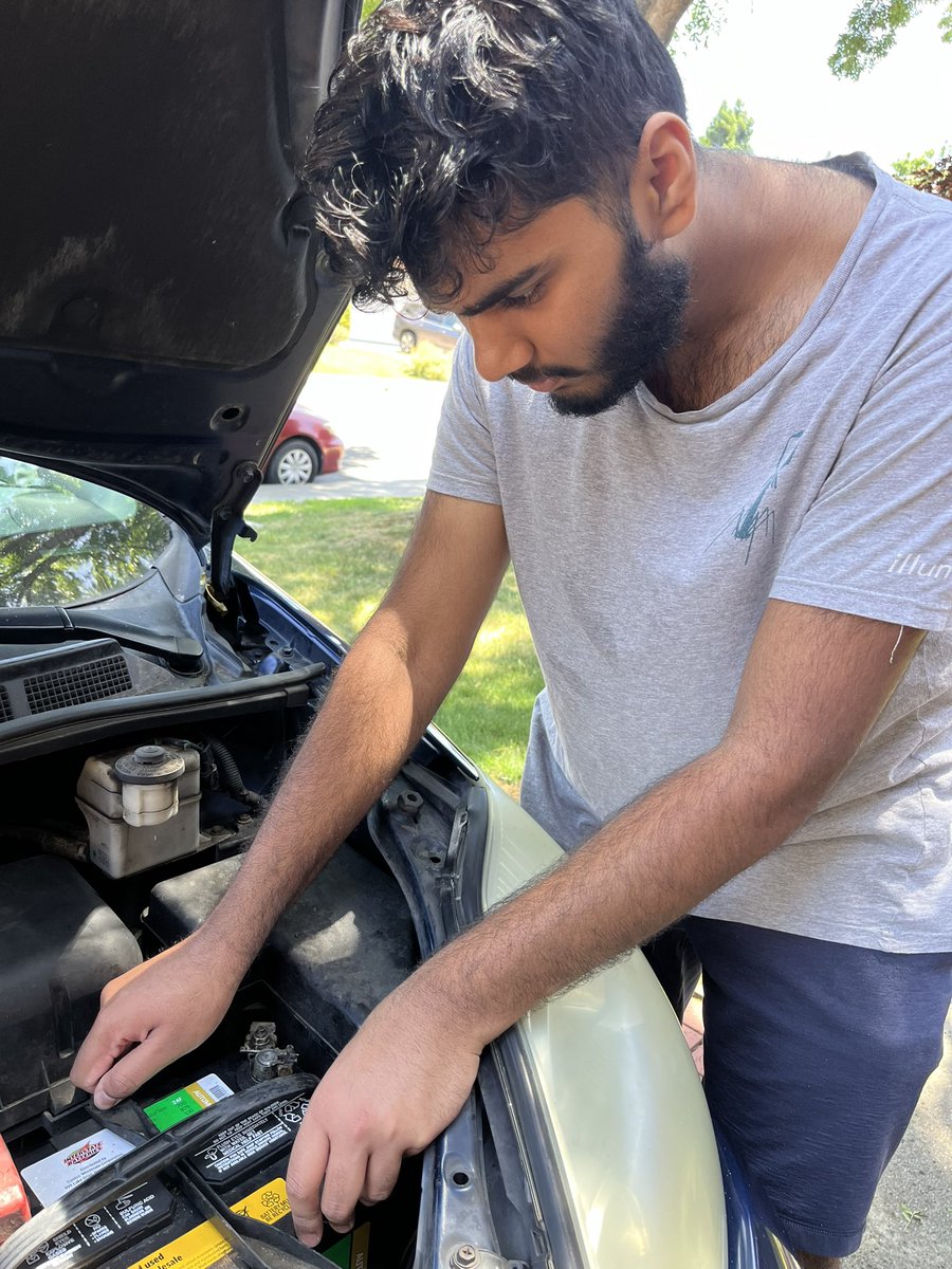 Just spent an amazing #FathersDay working on the car with my son. We tackled replacing the cabin &amp; engine air filter, and even changed the battery. Proud dad moment seeing him get hands-on and learning the ropes. 🚗🔧👨‍🔧👨‍👦