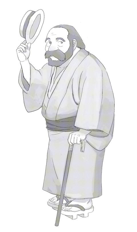 「あ、マシュウのおじさんこんには 」|おてんば丼のイラスト