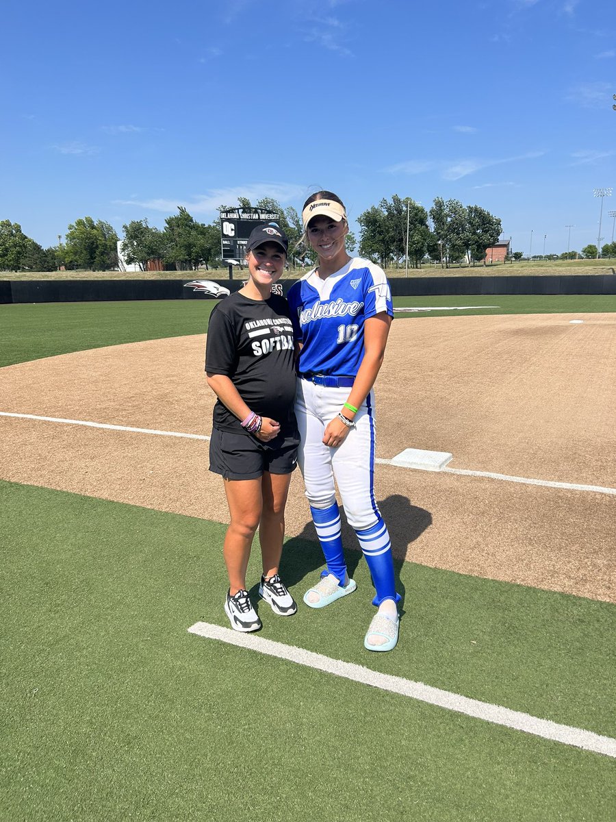 Thank you <a href="/OCeaglesSB/">OC Softball</a>, <a href="/ShaleeRodriguez/">Shalee Rodriguez</a>, and staff for putting a great camp today!! I had a great time!