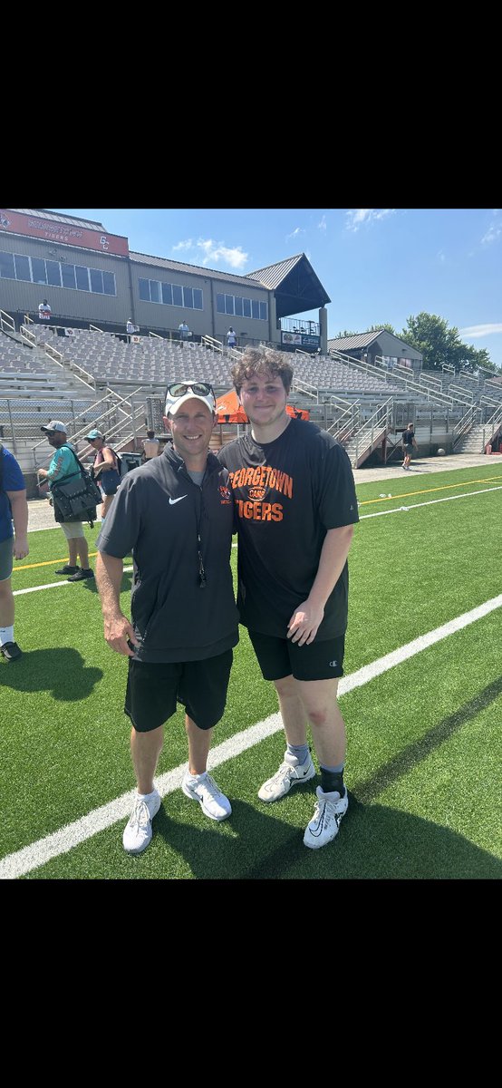 Gabe Lyons (@gabelyons35) on Twitter photo Had a great time at Georgetown camp today!
<a href="/Gtown_Football/">Georgetown College Football</a> <a href="/JohnPerin/">John Perin</a> <a href="/TBredsFB/">NewCath Football</a> <a href="/CoachLickert/">Stephen Lickert</a> Had a great time at Georgetown camp today!
<a href="/Gtown_Football/">Georgetown College Football</a> <a href="/JohnPerin/">John Perin</a> <a href="/TBredsFB/">NewCath Football</a> <a href="/CoachLickert/">Stephen Lickert</a>