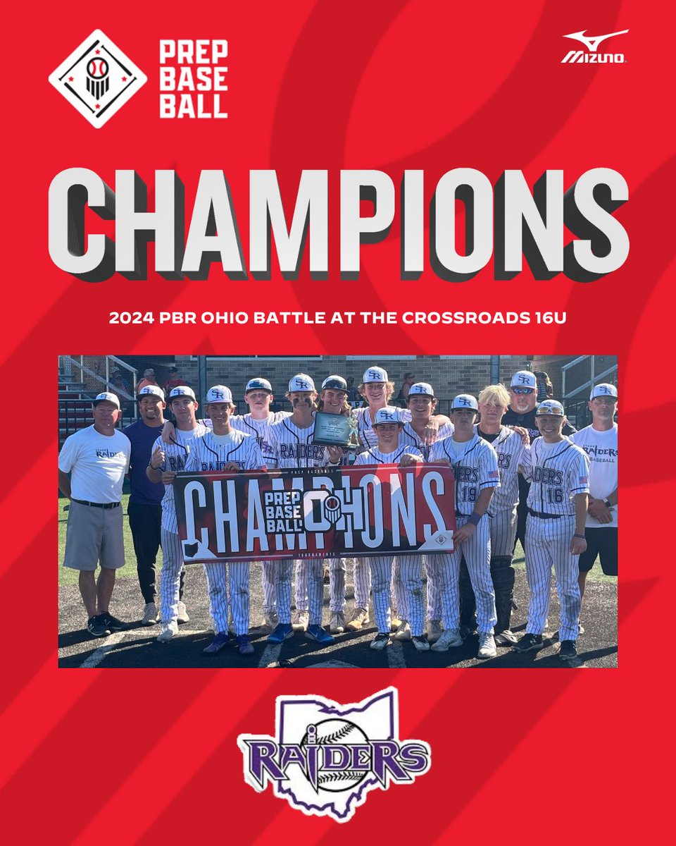 🏆2024 PBR Ohio Battle at the Crossroads🏆

16U CHAMPIONS! 🥇

Final Score:
Stark Raiders: 3️⃣
ZT ELITE MIDWEST, Navy: 2️⃣

<a href="/2026StarkRaider/">Stark Raiders 2026</a>

MVP: Jack Kintz