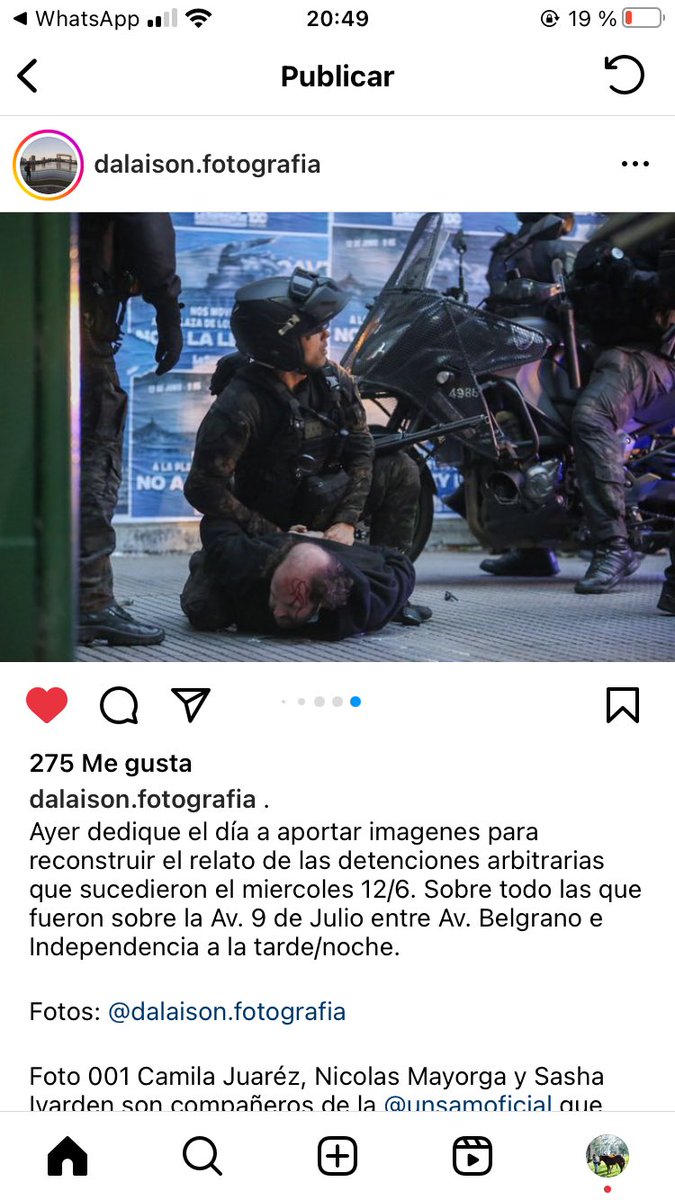 Hijos de puta le rompieron ma cabeza a mi hermano, iba solo por san telmo!