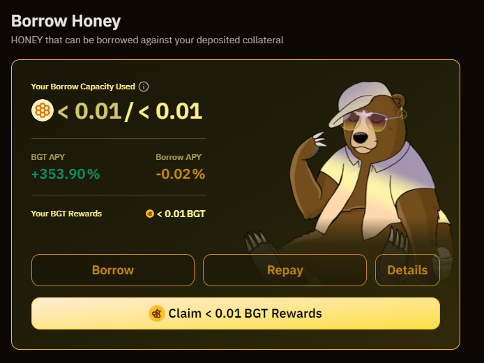 johncoffeekoin's tweet photo. Hướng dẫn tham gia Berachain Testnet v2

1. Faucet 
Làm gì làm nhớ faucet Bera trước nha
Chuẩn bị 0.001 ETH trên mạng Ethereum và nhớ vào đúng link bartio, link artio là dành cho testnet đợt trước.
https://t.co/435x8YjpXM

2. Tiến hành Swap tại đây
https://t.co/t3qcqlZLrV
Swap qua các token như Honey, WBera, STGUSDC, WETH, WBTC
Nói chung ngày nào cũng phải làm, có nhiêu token swap hết. Nhớ lấy tầm 20-30% Bera ra swap thôi nha

3. Swap xong add Pool
https://t.co/qbsjKVEM1H
Anh em nhớ add cặp Honey-Bera 

4. Deposit LP Tokens để nhận BGT
https://t.co/gcmjSDb15A

Cơ bản làm các bước trên là xong, anh em làm thêm các bước này để gia tăng tương tác trên testnet

5. Chuẩn bị WETH ở bước 2
https://t.co/d0AYPyyHM9
Deposit WETH ở đây và tiến hành borrow Honey
Ở đây cũng được claim BGT thưởng, anh em vào claim hàng ngày.

6. Chuẩn bị Honey ở bước 2 hoặc anh em vừa mới borrow được ở bước 5
https://t.co/WHx1y23x3F
Deposit Honey ở đây sẽ được quy đổi ra BHoney

7. Deposit BHoney để nhận BGT
https://t.co/2XY5FoW7bG

Đến đây, anh em sẽ có 3 cách nhận BGT là 4, 5, 7.
Anh em có thể trải nghiệm thêm mint STGUSDC sang Honey nếu thích
https://t.co/GAeKXdFKGG

Các bước trên mình thấy tương đối đầy đủ cho việc làm một kèo testnet. Mỗi 8 tiếng anh em có thể faucet 1 lần để gia tăng lượng Bera testnet nếu thích. Chúc anh em thành công.