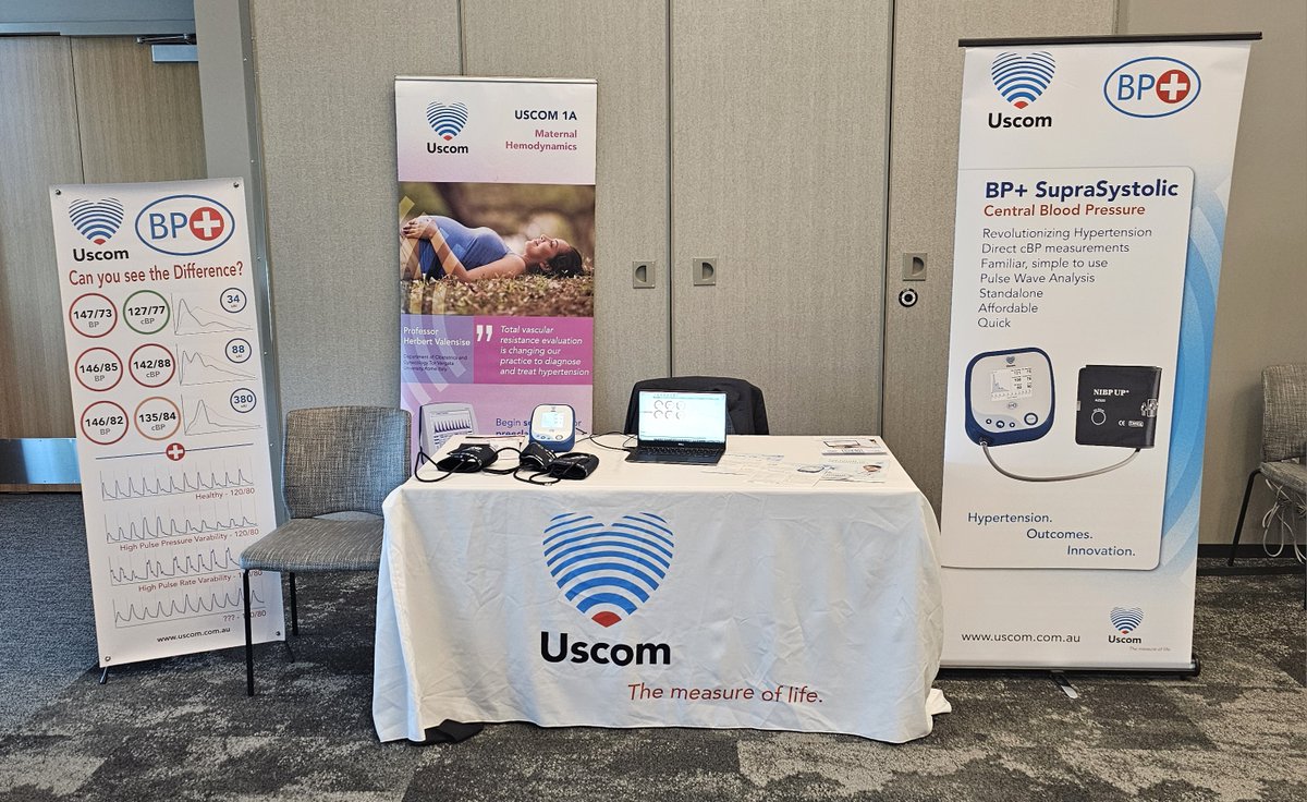 Uscom's tweet photo. Uscom is pleased to be a sponsor at the #NAA2024 meeting in Aurora Colorado. Visit Uscom to learn about the BP+ technology that lets you see the difference between people with the same blood pressure, but different cardiovascular health. Measure to manage well. @NAASociety #Uscom https://t.co/vETNDP67cP