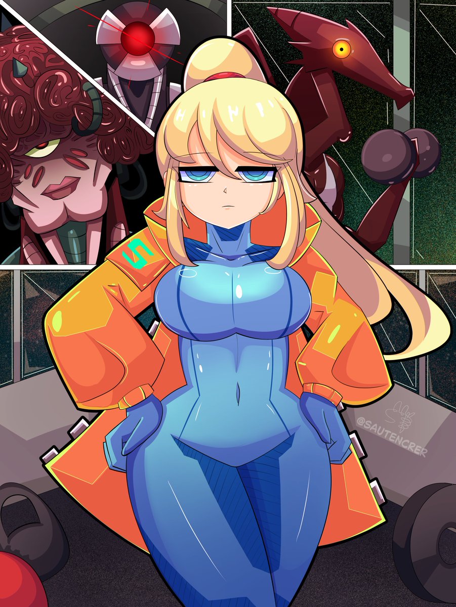 sautencrer's tweet photo. Samus visits the Gym 💛🦾

#samus #metroid #SamusAran #Nintendo #art #digitalart #DigitalArtist #fanart https://t.co/zFdrfhU1Lu