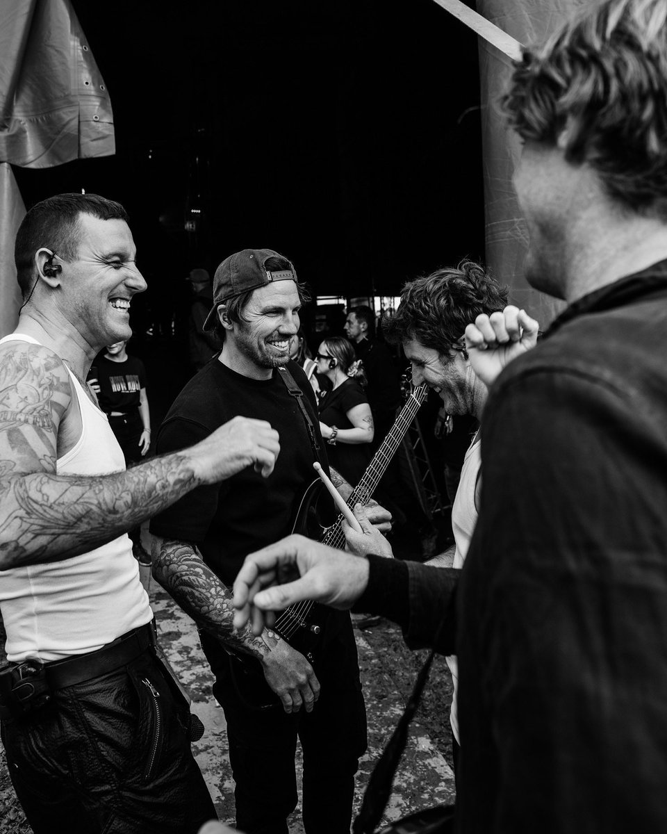 parkwayofficial's tweet photo. That was wild! Thanks to Download Festival for having us as the secret band for 2024. Hope you all survived the mud pit out there! @DownloadFest 

📸 @Thirdeyevisual1 https://t.co/muCTm3O2GF