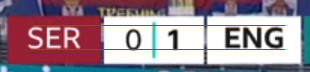 jdwilsh's tweet photo. This text alignment isn't ok @BBCSport. Sort it out. It's messing with my brain. #BBCEuros #ENGSER #EURO2024 https://t.co/VpRS65PejO
