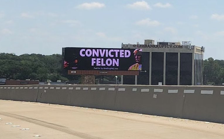TrueFactsStated's tweet image. Thanks to @moderate2severe this billboard is now up in Fort Worth, Texas!