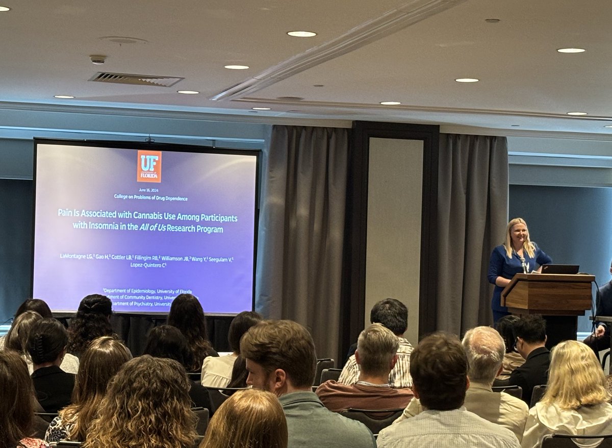 Alyssa Falise, PhD, MSPH (@alyssafalise) on Twitter photo Loved catching up with <a href="/LivaLaMontagne/">Liva LaMontagne, Ph.D.</a> to see her amazing work on pain, cannabis, and insomnia! #CPDD2024 Loved catching up with <a href="/LivaLaMontagne/">Liva LaMontagne, Ph.D.</a> to see her amazing work on pain, cannabis, and insomnia! #CPDD2024