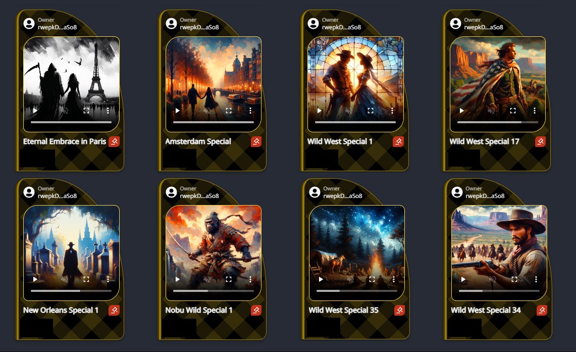 My first auction is taking place starting now, going until June 19th at 8:00 pm cst.

nftmarketplace.opulencex.io