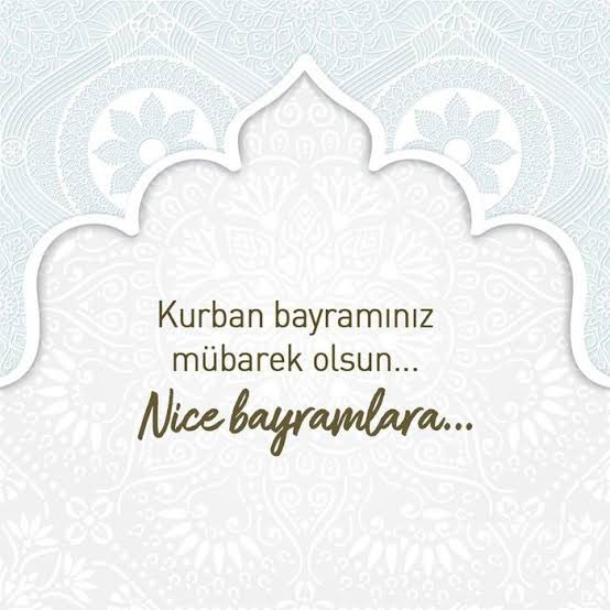 #KurbanBayramınız